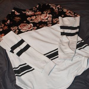 Good Vibes Floral Thick Long Sleeve Shirt